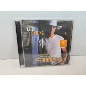 Keith Harling – Bring It On (CD, 1999, Giant) Promo Country Album RARE
